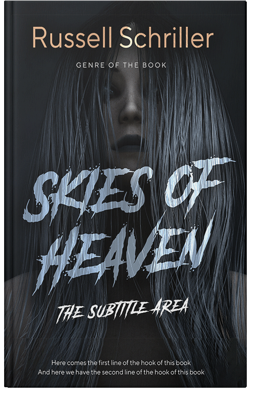 Front view of Premade Horror Book Cover - Woodsmoke