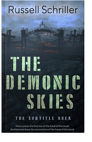 Pre Made Book Cover Aztec