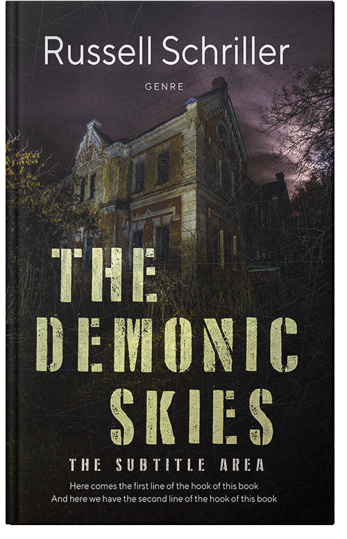 Front view of Cod Gray #25068 - Premade Mystery & Thriller & Suspense Book Cover