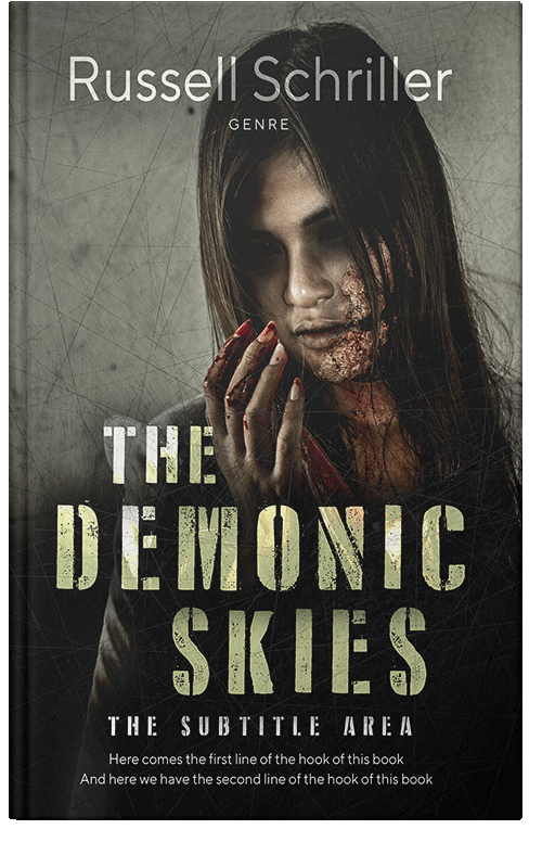 Front view of Cod Gray #25071 - Premade Mystery & Thriller & Suspense Book Cover