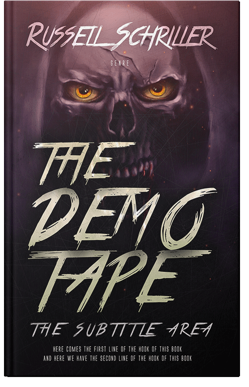 Front view of Bison Hide #25074 - Premade Horror Book Cover