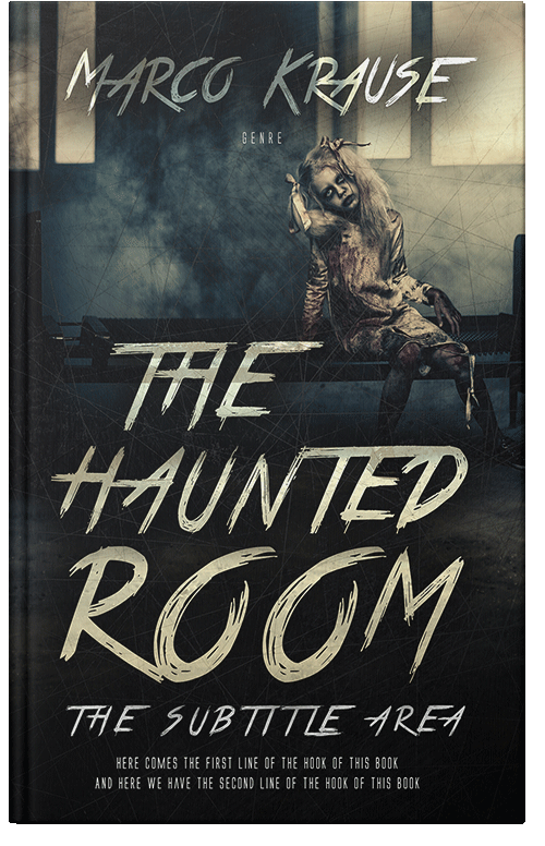 Front view of Bison Hide #25076 - Premade Horror Book Cover