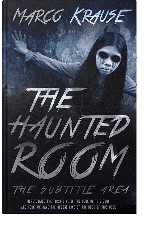 Front view of Vulcan #25077 - Premade Horror Book Cover