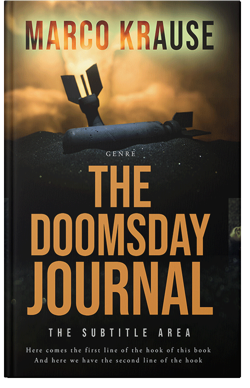 Front view of Di Serria #25083 - Premade Apocalyptica Book Cover