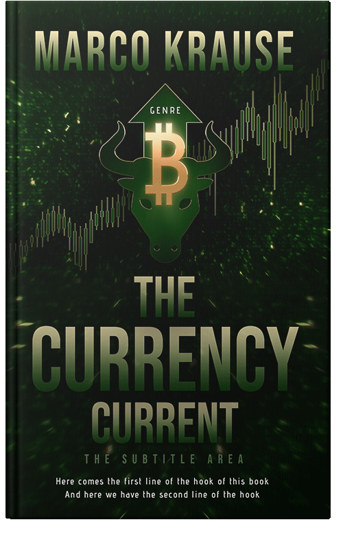 Front view of Premade Business Book Cover - Midnight Moss