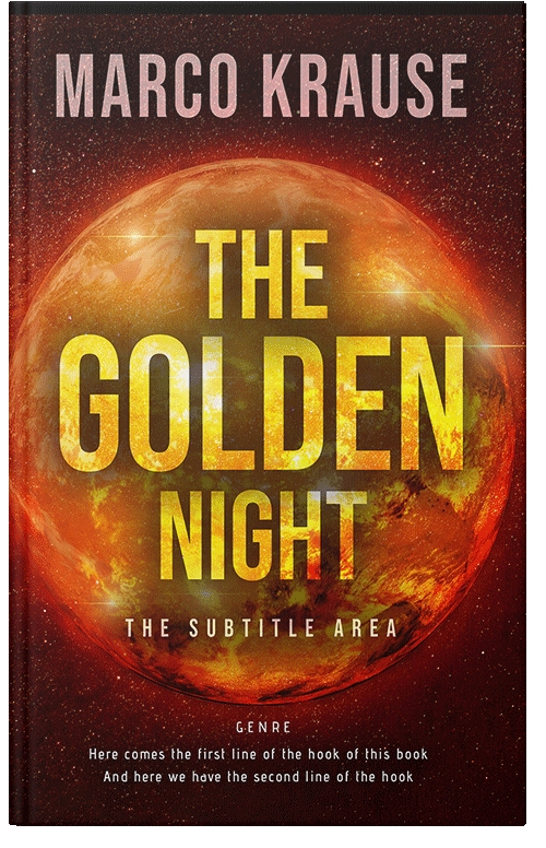 Front view of Premade Science Fiction Book Cover - Rebel