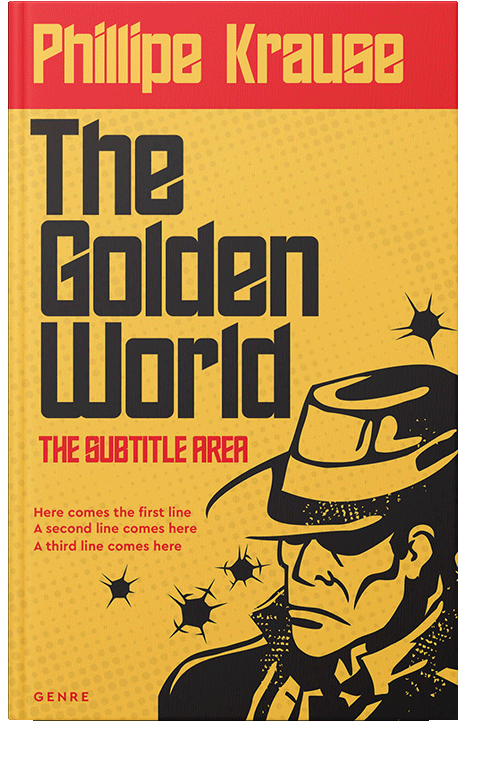 Front view of Thunder #25099 - Premade Mystery & Thriller & Suspense Book Cover