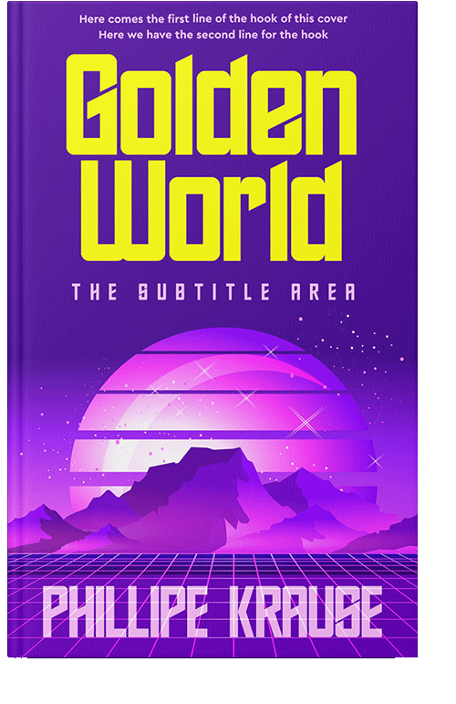 Front view of Festival #25111 - Premade Science Fiction Book Cover