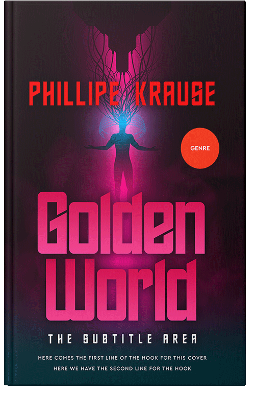 Front view of Amaranth #25113 - Premade Science Fiction Book Cover