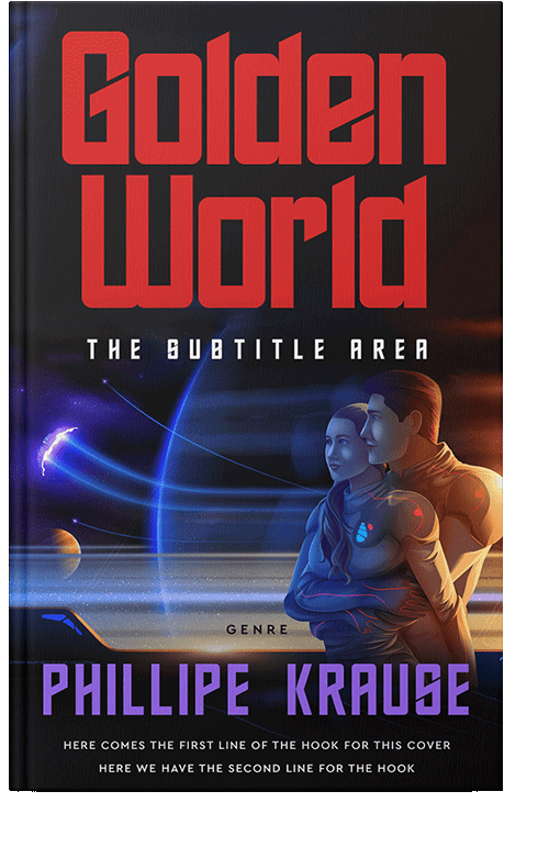 Front view of Cinder #25115 - Premade Science Fiction Book Cover