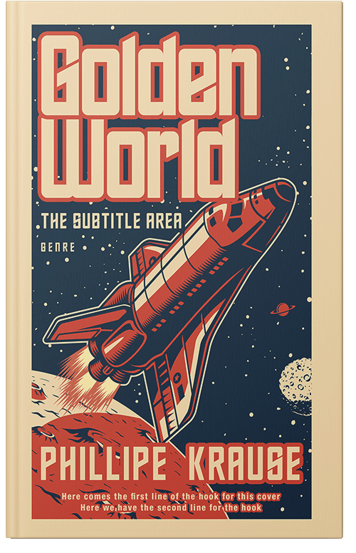 Front view of Premade Science Fiction Book Cover - Sidecar