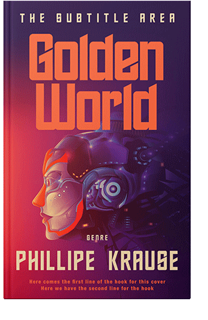 Pre Made Book Cover Valentino