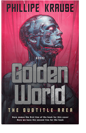 Pre Made Book Cover Hibiscus