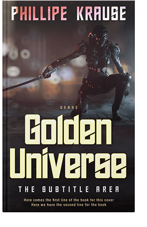 Pre Made Book Cover Thunder