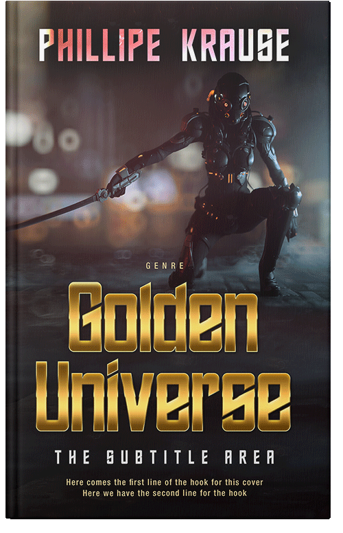 Front view of Premade Science Fiction Book Cover - Thunder