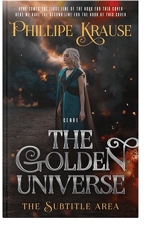 Pre Made Book Cover Cocoa Brown