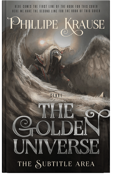 Front view of Dune #25140 - Premade Science Fiction Book Cover