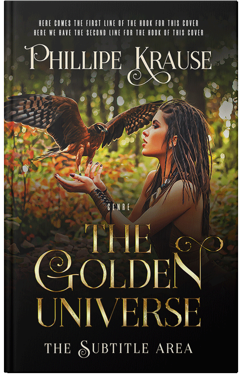 Front view of Twine #25144 - Premade Fantasy Book Cover