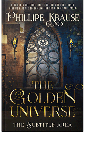 Pre Made Book Cover Woodsmoke