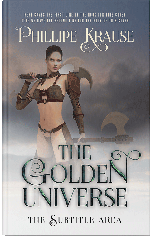 Front view of Premade Fantasy Book Cover - Fedora