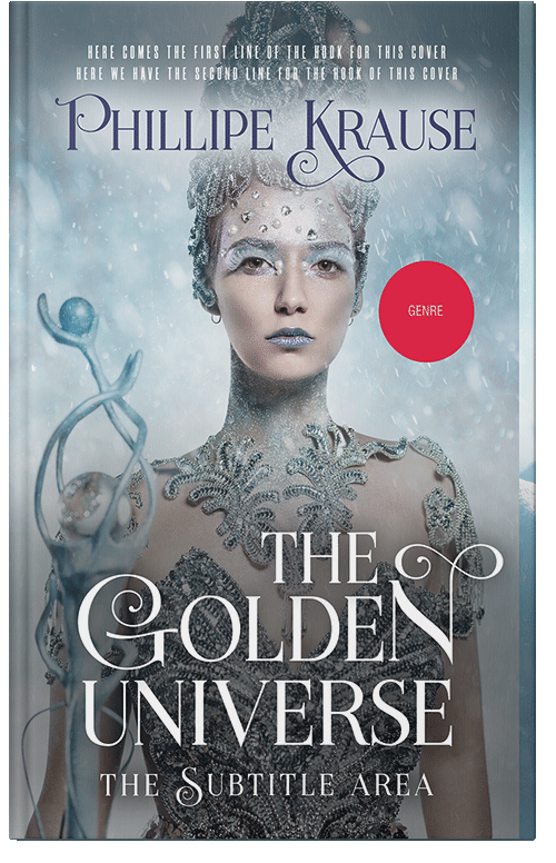 Front view of Premade Fantasy Book Cover - Regent Gray