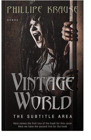 Pre Made Book Cover Night Rider