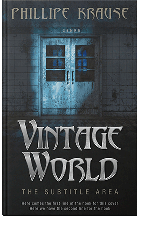 Pre Made Book Cover Shark