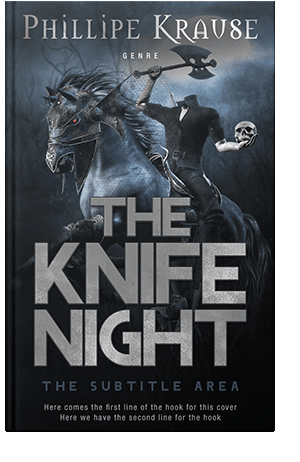 Pre Made Book Cover Silver Sand