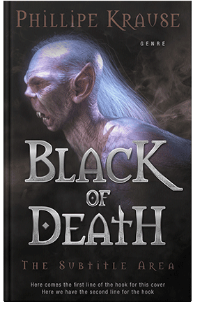 Pre Made Book Cover Cod Gray