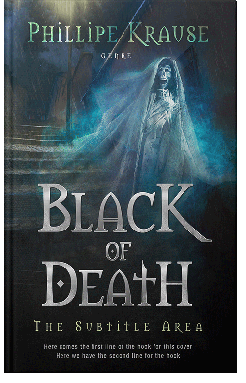 Front view of Premade Horror Book Cover - Mirage