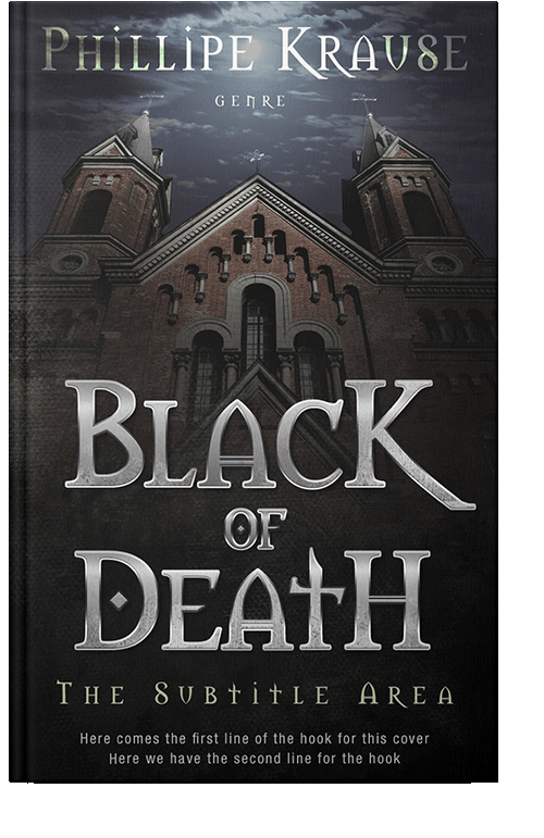 Front view of Thunder #25176 - Premade Horror Book Cover | BookCoverZone