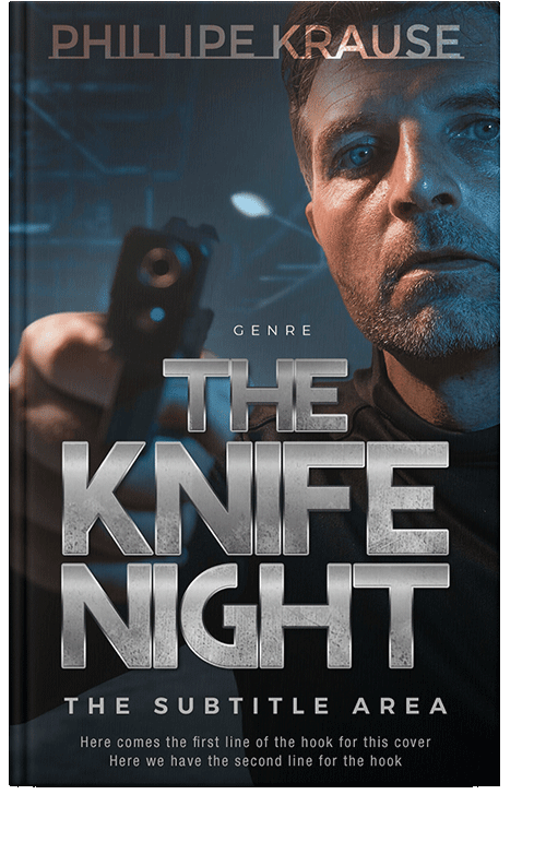 Front view of Silk #25179 - Premade Mystery & Thriller & Suspense Book Cover