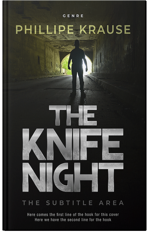 Front view of Premade Mystery & Thriller & Suspense Book Cover - Eagle