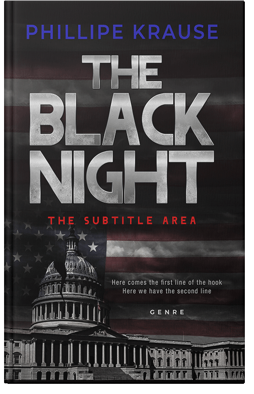 Front view of Premade Mystery & Thriller & Suspense Book Cover - Nobel