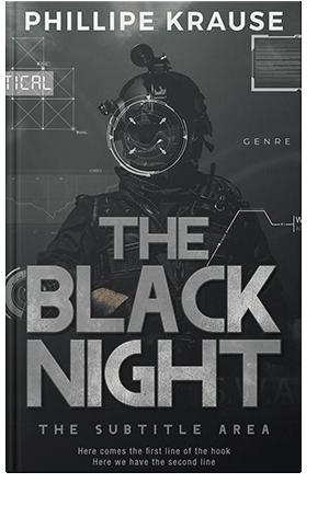 Pre Made Book Cover Outer Space