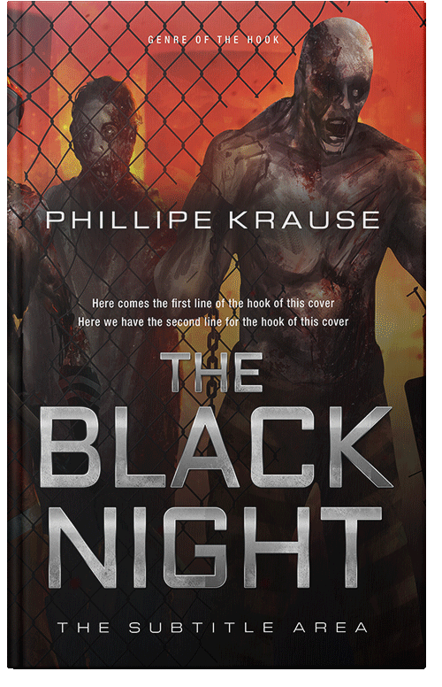 Front view of Contessa #25193 - Premade Apocalyptica Book Cover