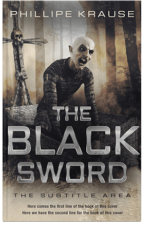 Pre Made Book Cover Soft Amber