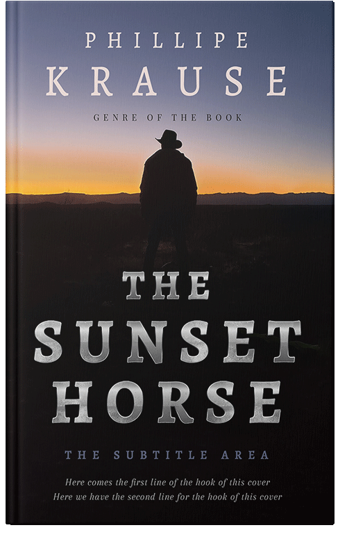 Front view of Woodsmoke #25204 - Premade Action & Adventure Book Cover