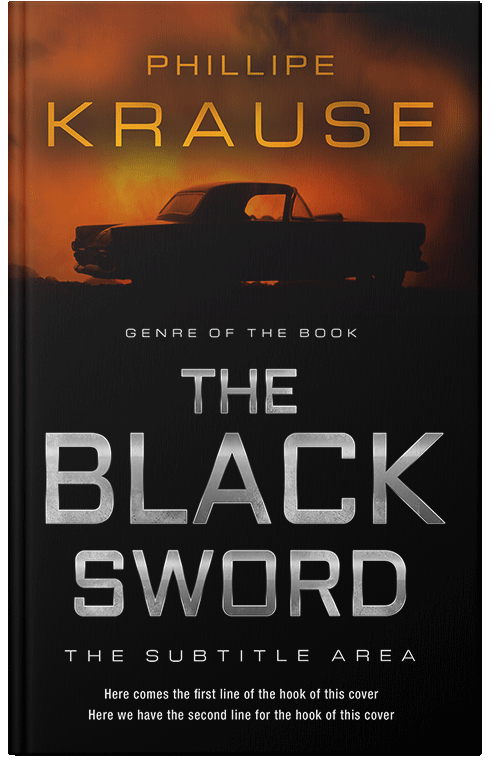 Front view of Graphite #25208 - Premade Mystery & Thriller & Suspense Book Cover