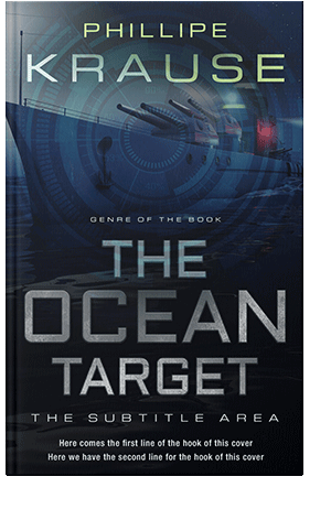 Pre Made Book Cover Ebony