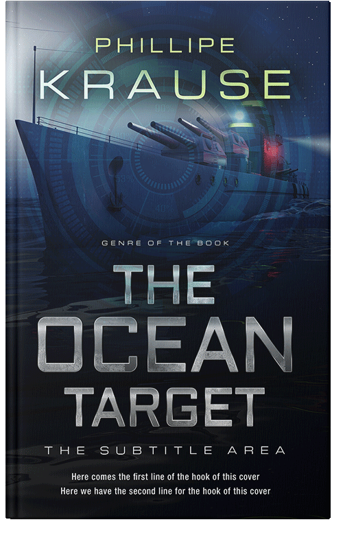 Front view of Ebony #25211 - Premade Historical Book Cover