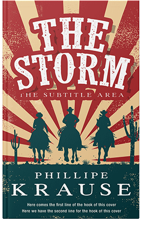 Pre Made Book Cover Tall Poppy