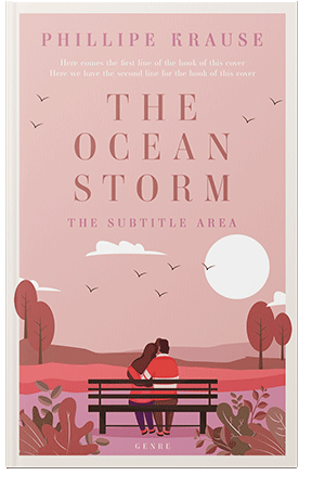 Pre Made Book Cover Beauty Bush