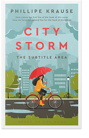 Pre Made Book Cover Jungle Mist