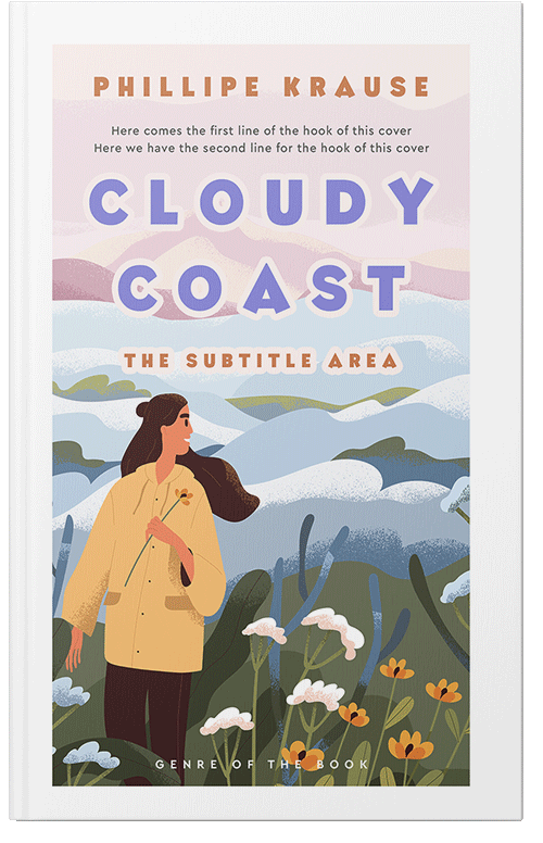 Front view of Ebb #25250 - Premade Travel Book Cover