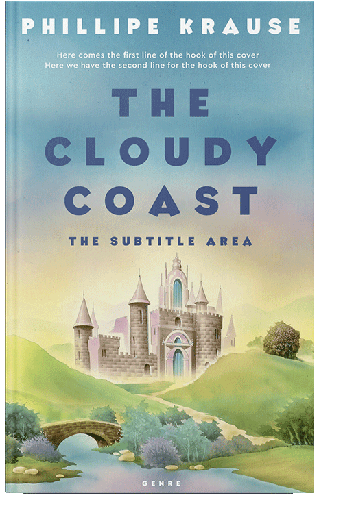 Front view of Coriander #25261 - Premade Children's Book Cover