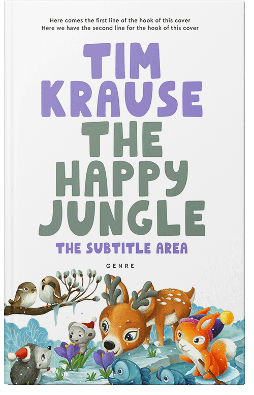 Front view of Regent Gray #25269 - Premade Children's Book Cover