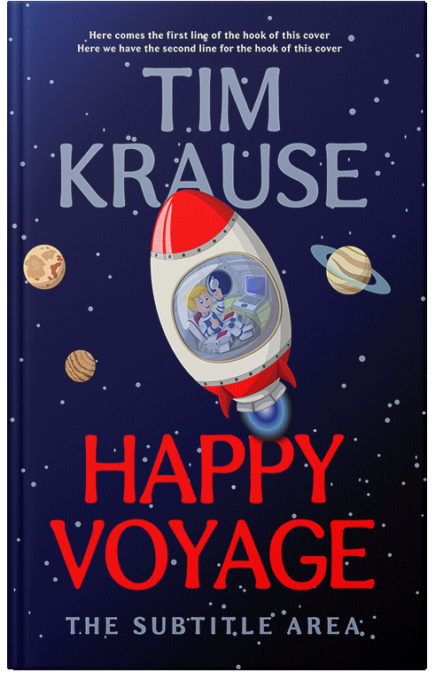 Front view of Premade Teen & Young Adult Book Cover - Contessa