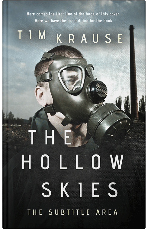 Front view of Pumice #25291 - Premade Apocalyptica Book Cover