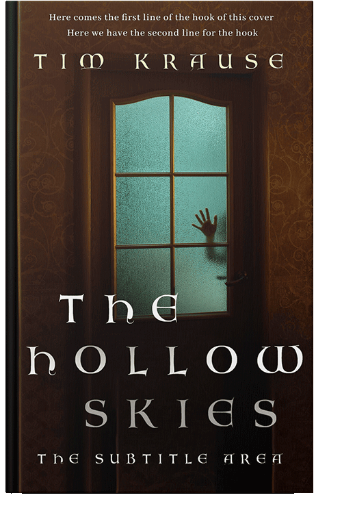 Front view of Graphite #25293 - Premade Horror Book Cover